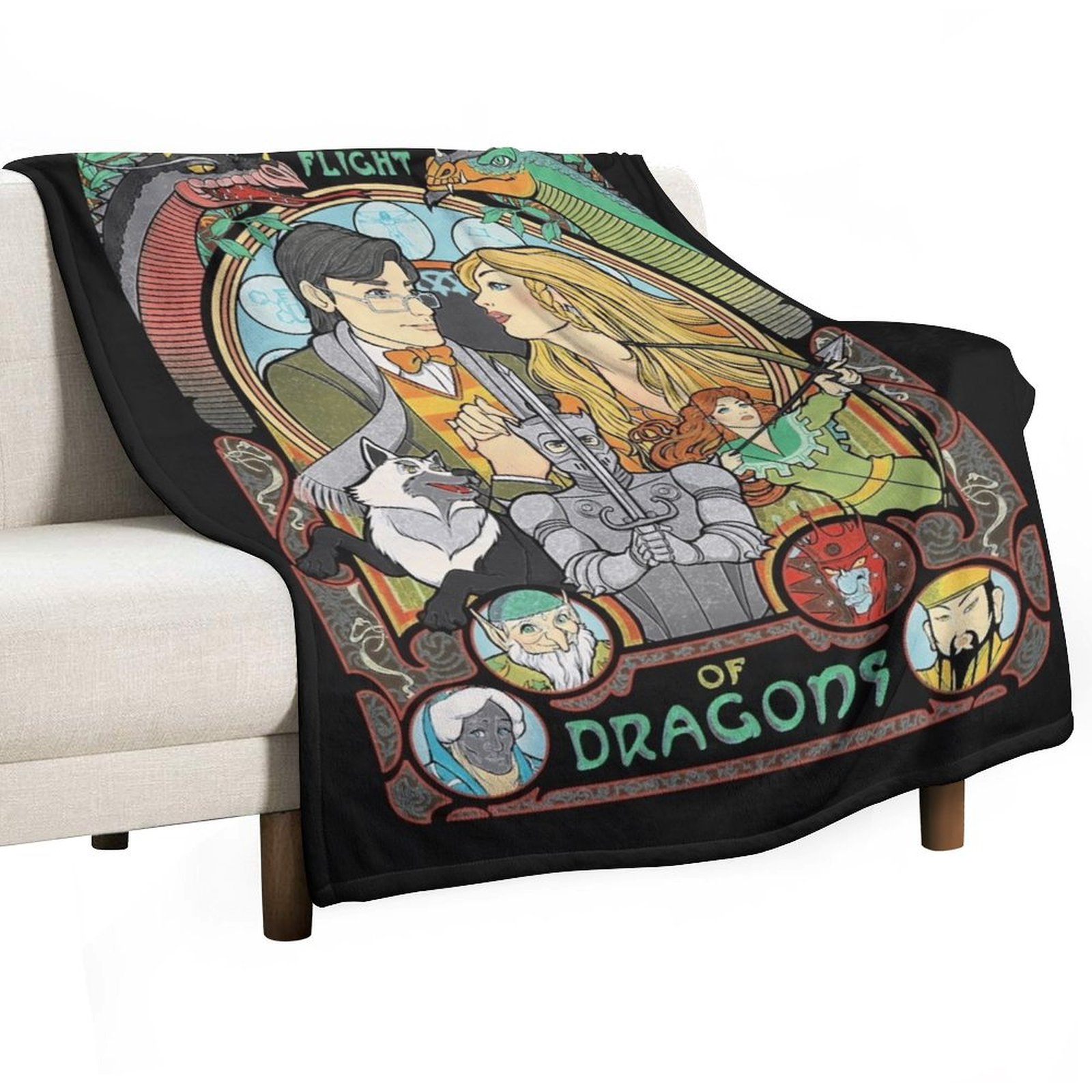 Home Decor Png - Koc Flight of Dragons Essential T-Shirt.png,