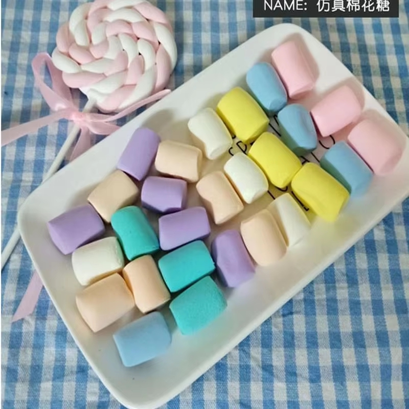 Home Decor From Clay - Sztuczny deser z piankowymi marshmallow, model