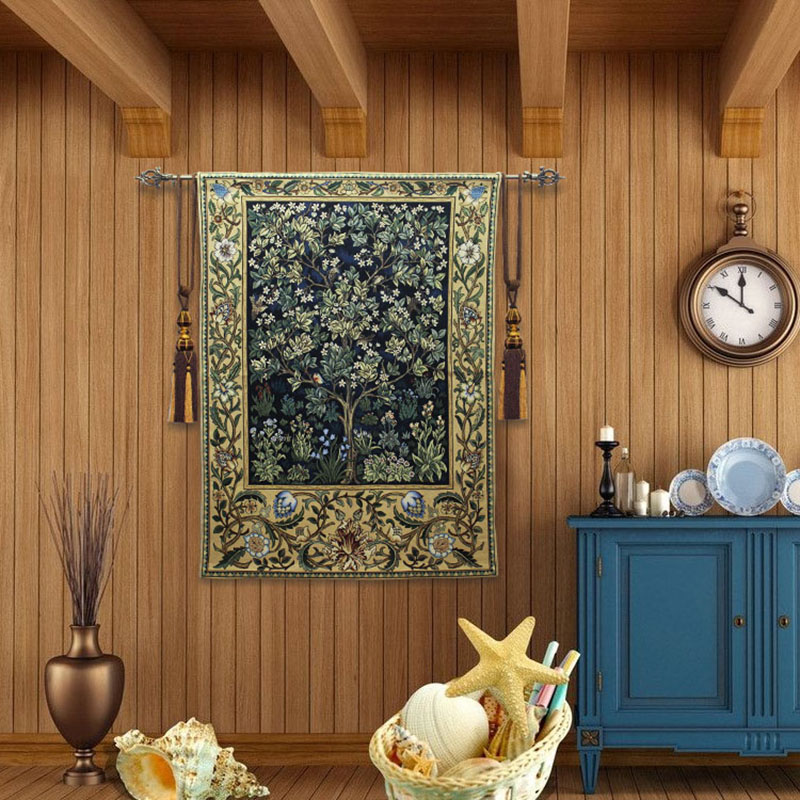 Home Decor Pt - Tekstylia domowe dekoracje gobelin William Morris-drzewo