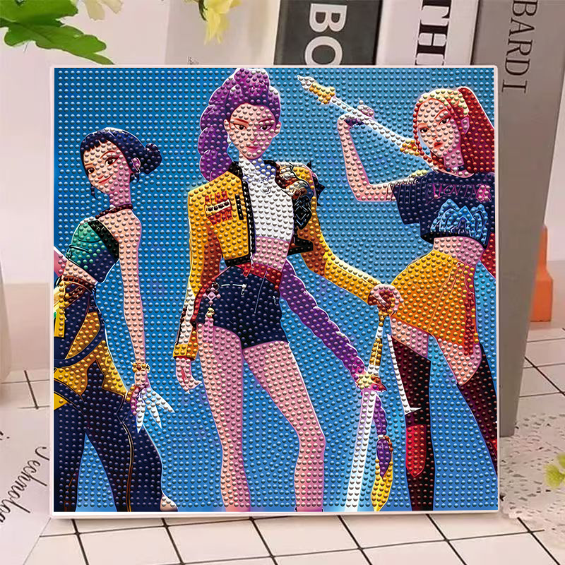 Home Decor Design - Anime Hunters Gilrs Lumi Mila Zoi