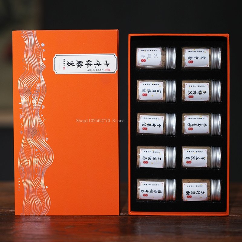 Scented Candle Set - Dziesięć smak doświadczenie opakowanie naturalny pachnący