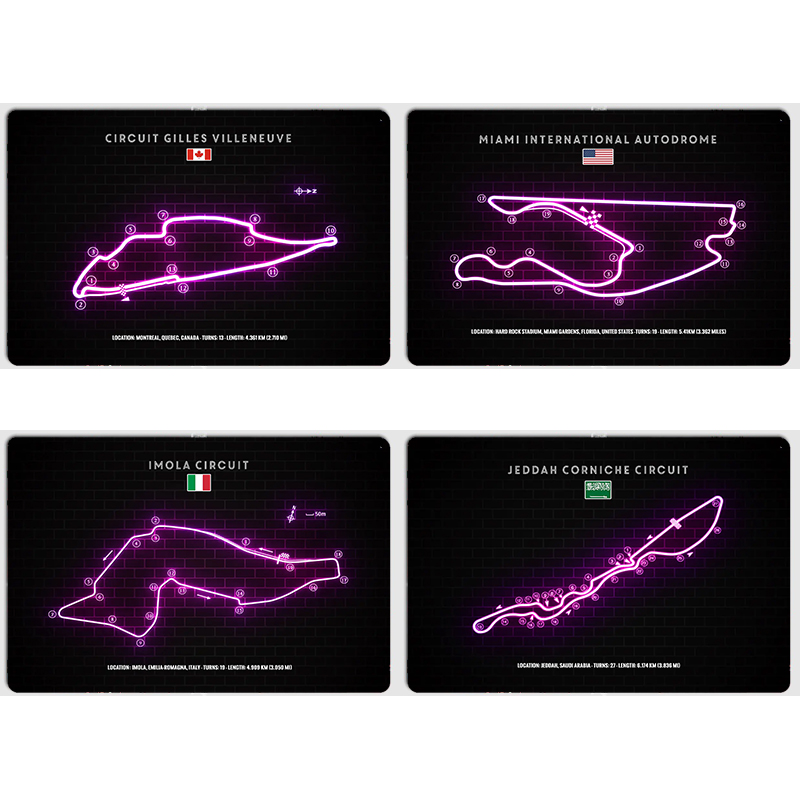 Home Decor Jeddah - Gilles Villeneuve, Grand Prix Miami, Tor