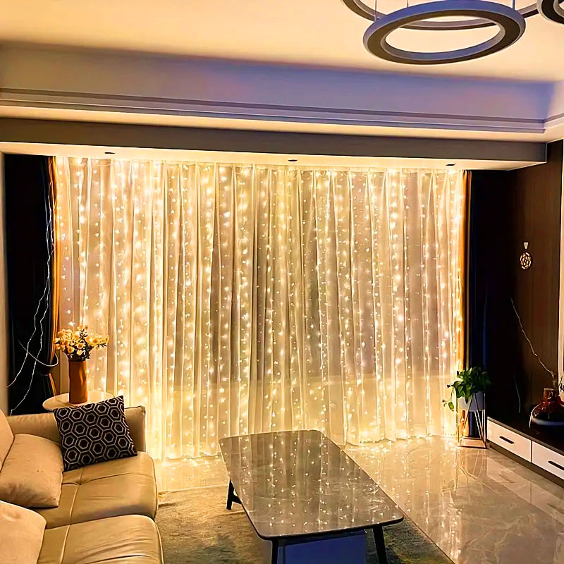 Kurtyna świetlna LED USB z pil – String Curtain Light recenzja i cena