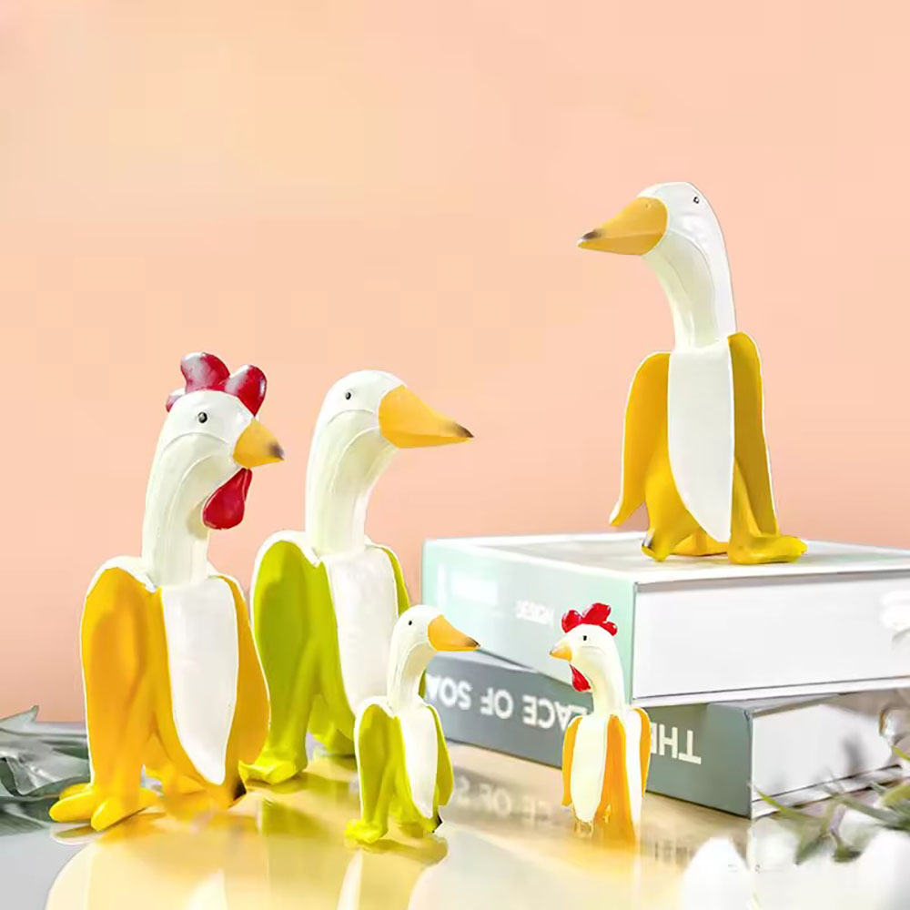 Dekoracja Kaczka-Banan - Wyraz – Home Decor Express recenzja i cena