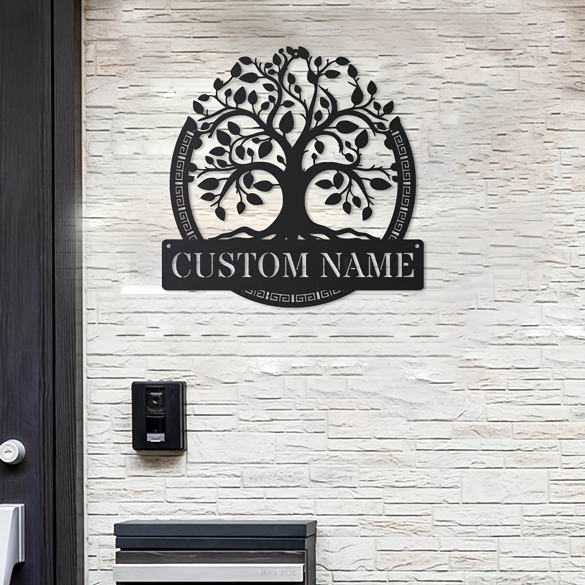 Metalowa dekoracja ścienna z m – Home Decor Design recenzja i cena