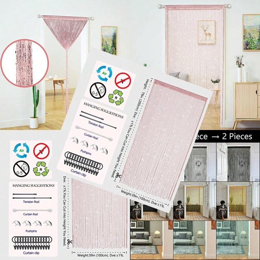 Kurtyna z cekinami i koralikam – String Curtain Light recenzja i cena
