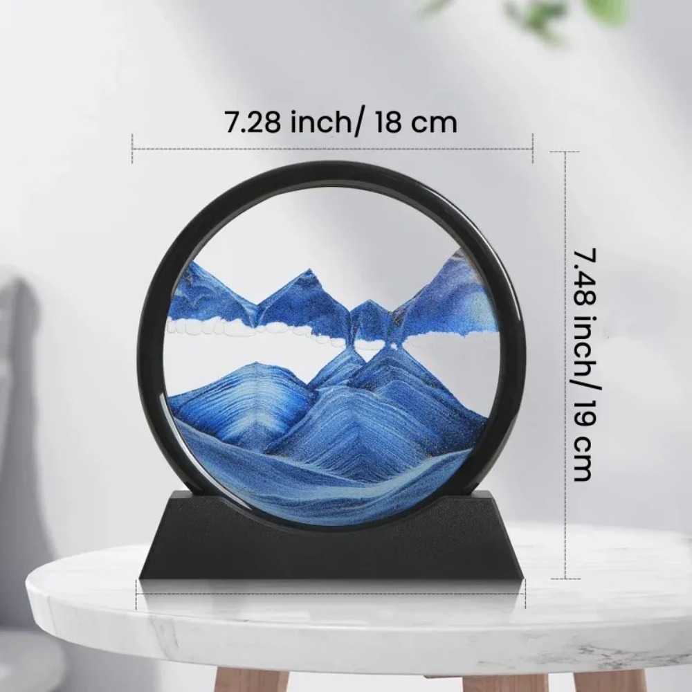 Obraz 3D Klepsydra z Ruchomym  – Home Decor Nautical recenzja i cena