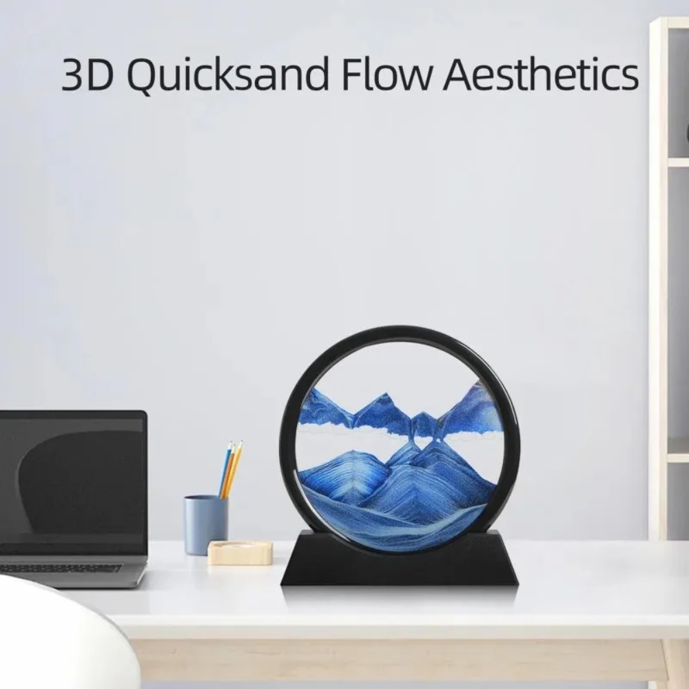 Obraz 3D Klepsydra z Ruchomym  – Home Decor Nautical recenzja i cena