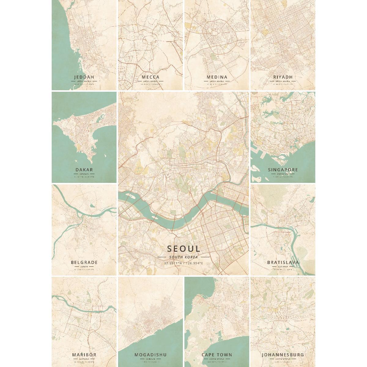 Jeddah Arabia Saudyjska Mapa m – Home Decor Jeddah recenzja i cena