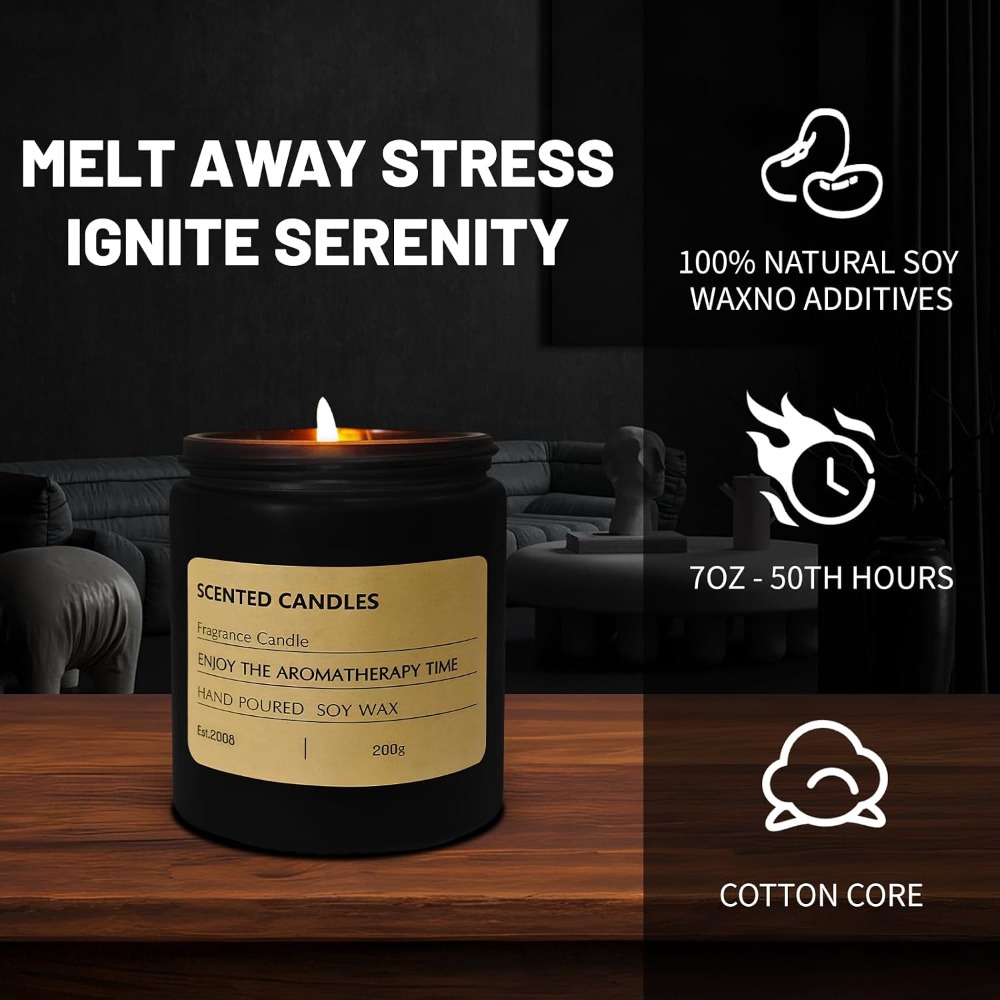 Długotrwałe Świece Zapachowe d – Scented Candle Set recenzja i cena