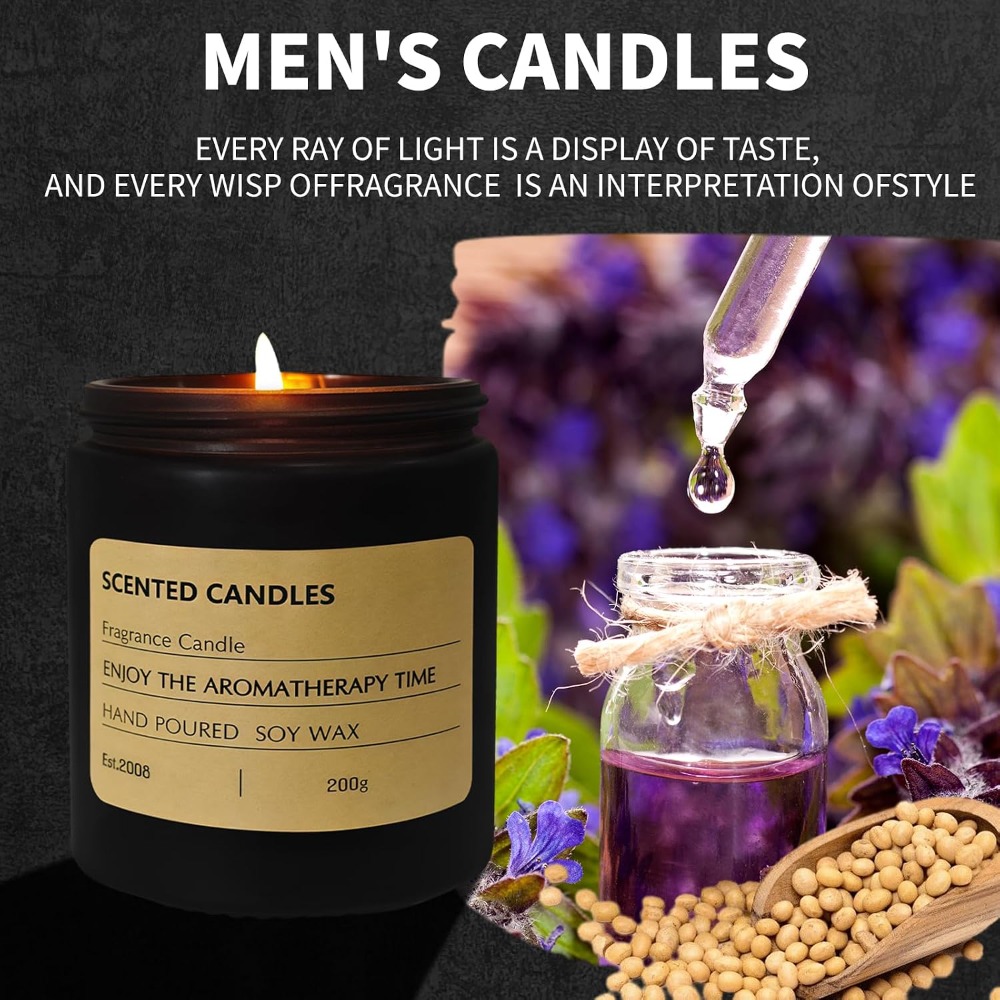 Długotrwałe Świece Zapachowe d – Scented Candle Set recenzja i cena