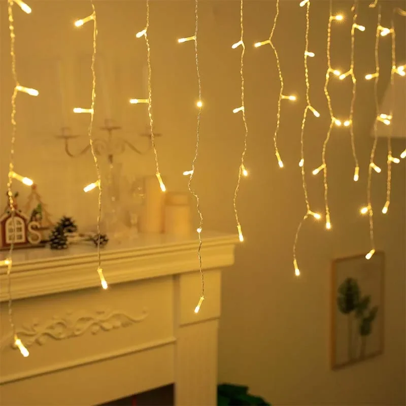 Świąteczne lampki dekoracyjne  – String Curtain Light recenzja i cena