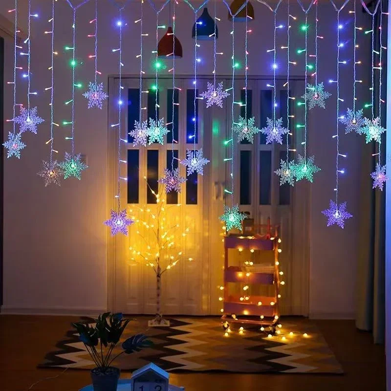4M 96 LED Świąteczne Lampki De – String Curtain Light recenzja i cena
