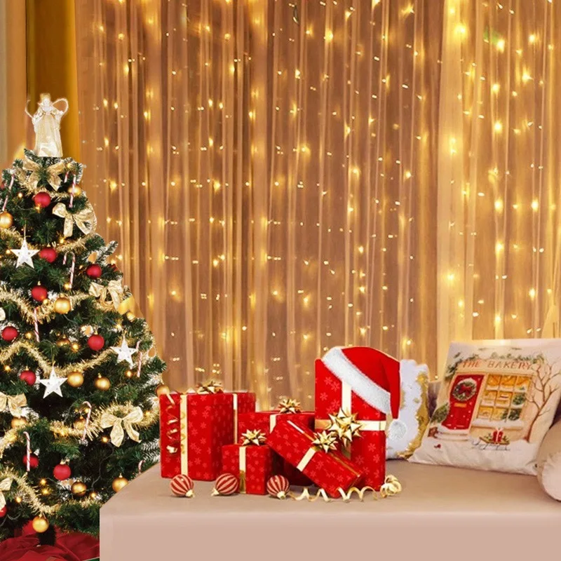 Lampki świąteczne 3M-6M z pilo – String Curtain Light recenzja i cena