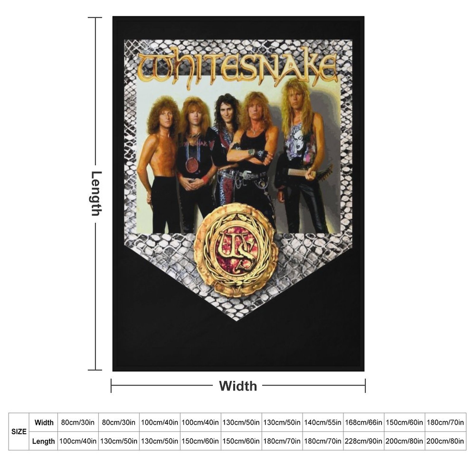 Whitesnake &x27;89 Classic T-S – Home Decor Png recenzja i cena