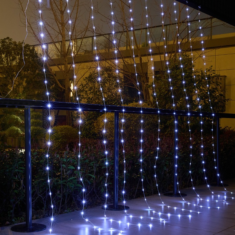 Kurtyna świetlna LED 3/4/6m, g – String Curtain Light recenzja i cena