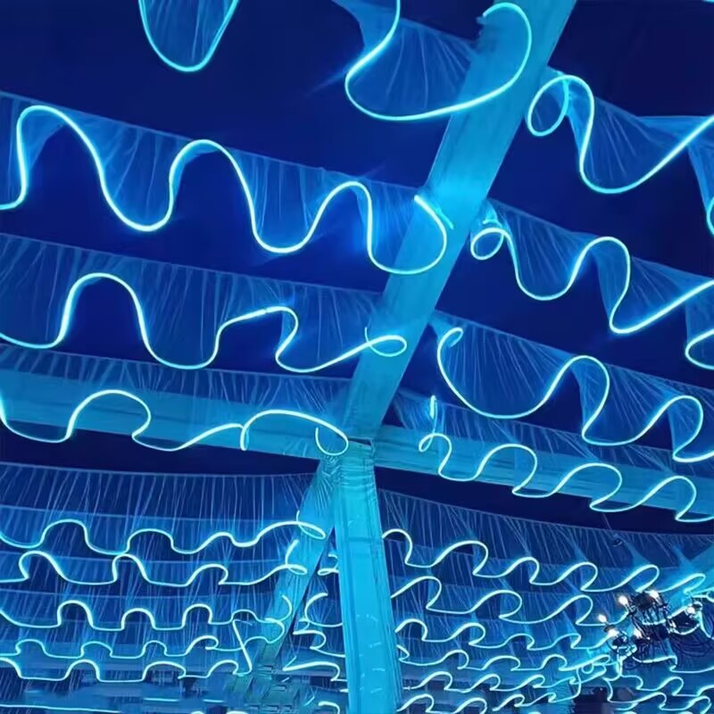 Dekoracja sufitowa na wesele,  – String Curtain Light recenzja i cena