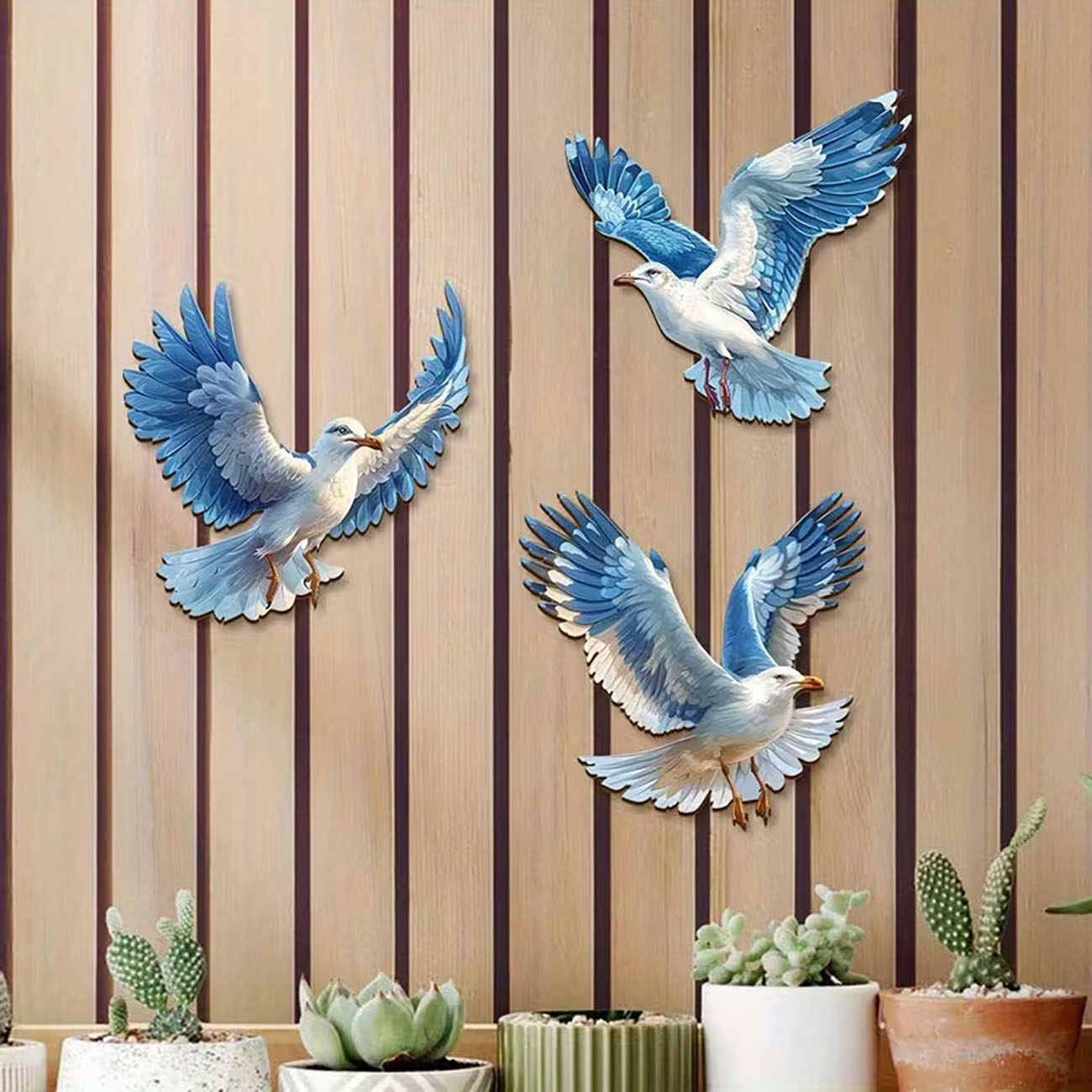 3 szt. Drewniane dekoracje ści – Home Decor Nautical recenzja i cena