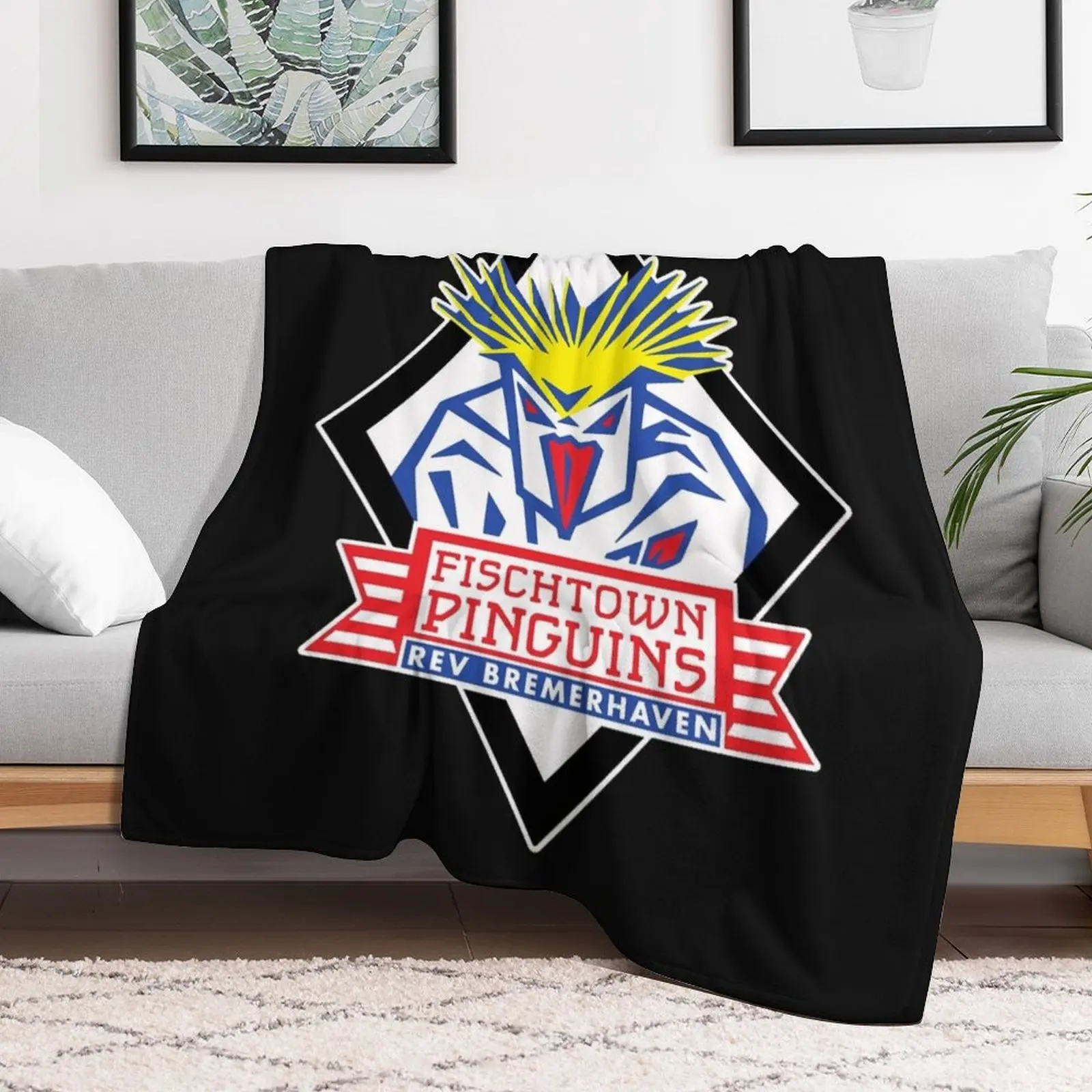 Koc z nadrukiem Fischtown Ping – Home Decor Png recenzja i cena