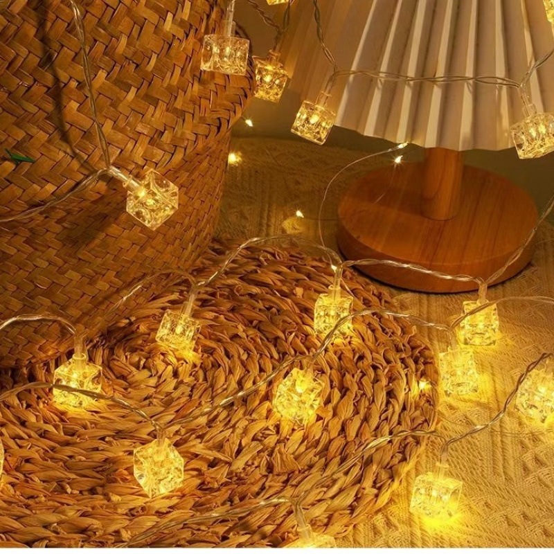 Wielokolorowe ciepłe lampki sz – String Curtain Light recenzja i cena