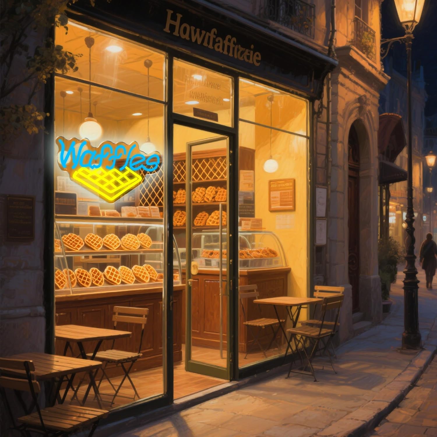 Neon Wafel USB Ściemniany LED  – Home Decor Nearby recenzja i cena