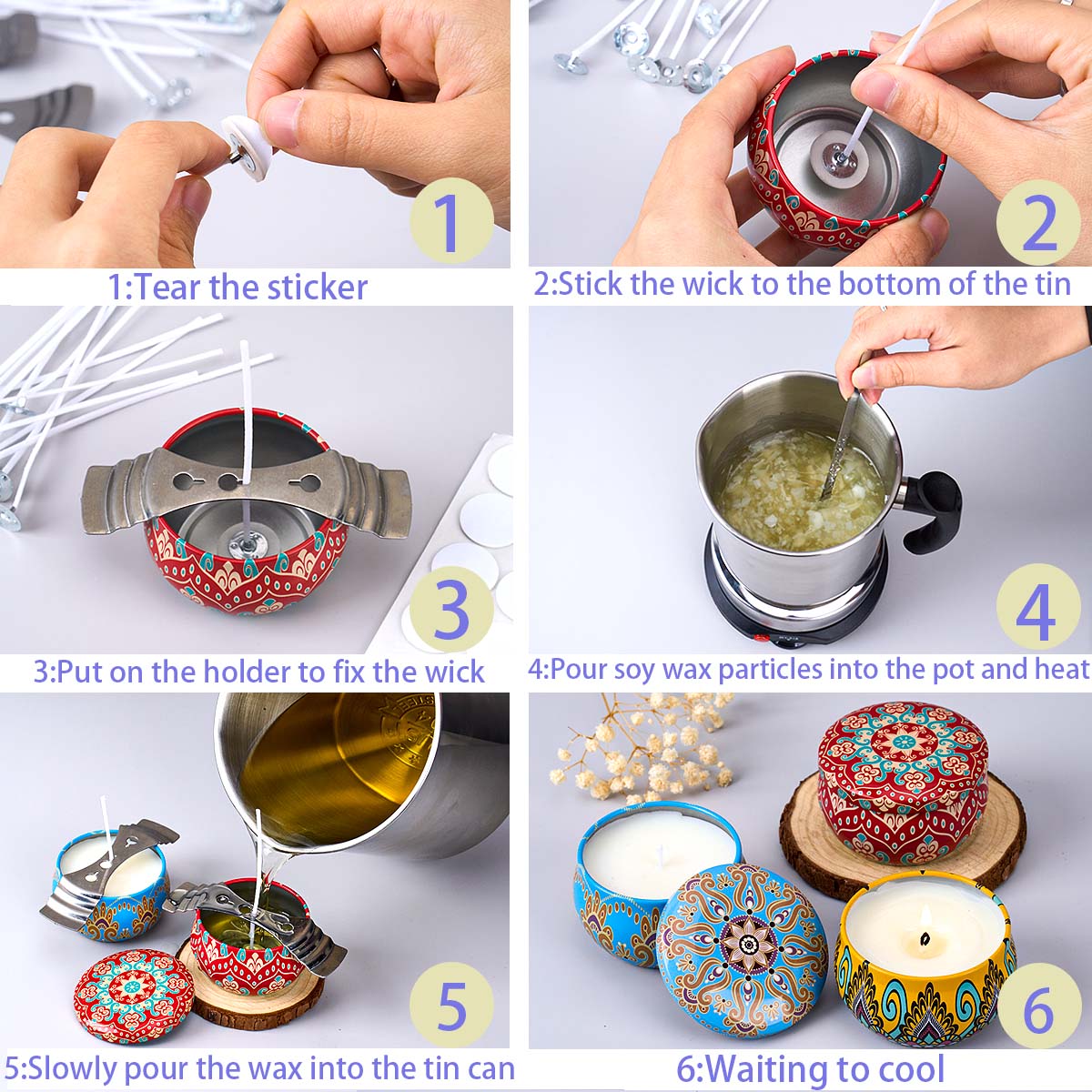 Zestaw do samodzielnego robien – Scented Candle Set recenzja i cena