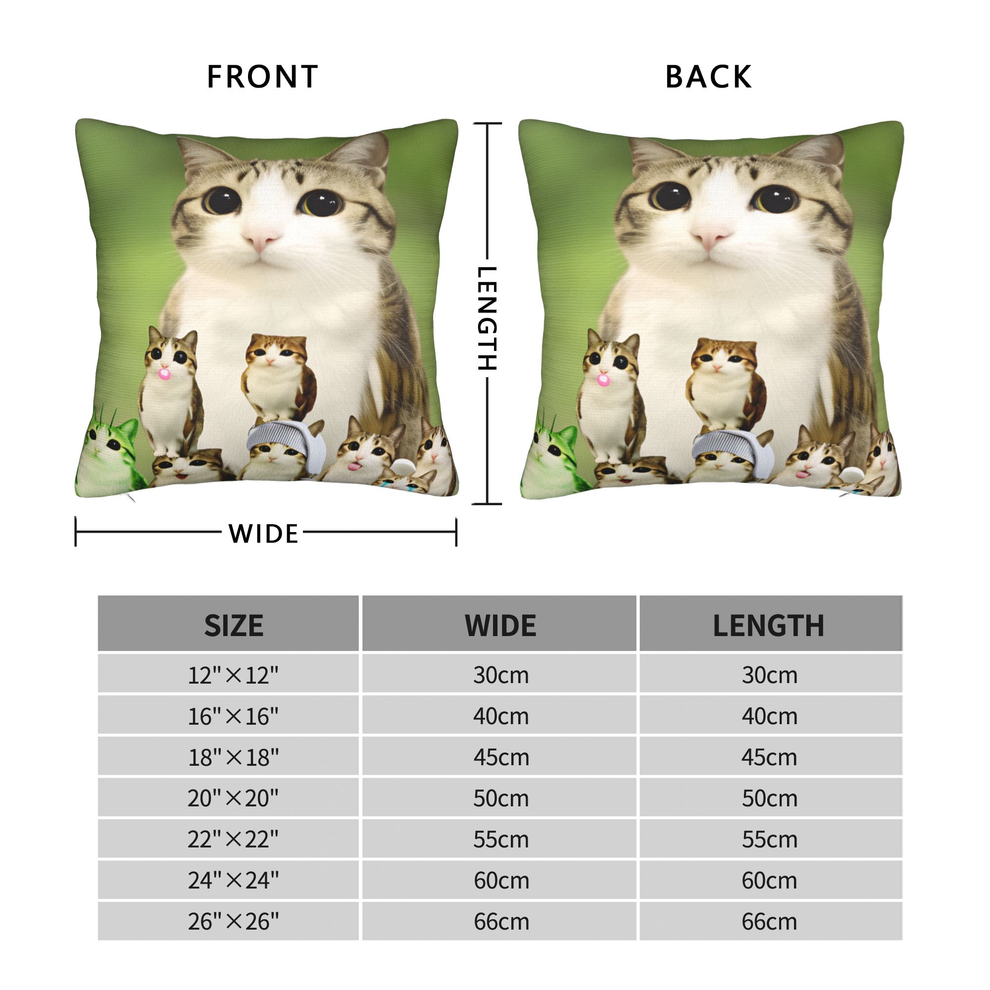 Poszewka na poduszkę Śmieszna  – Home Decor Png recenzja i cena