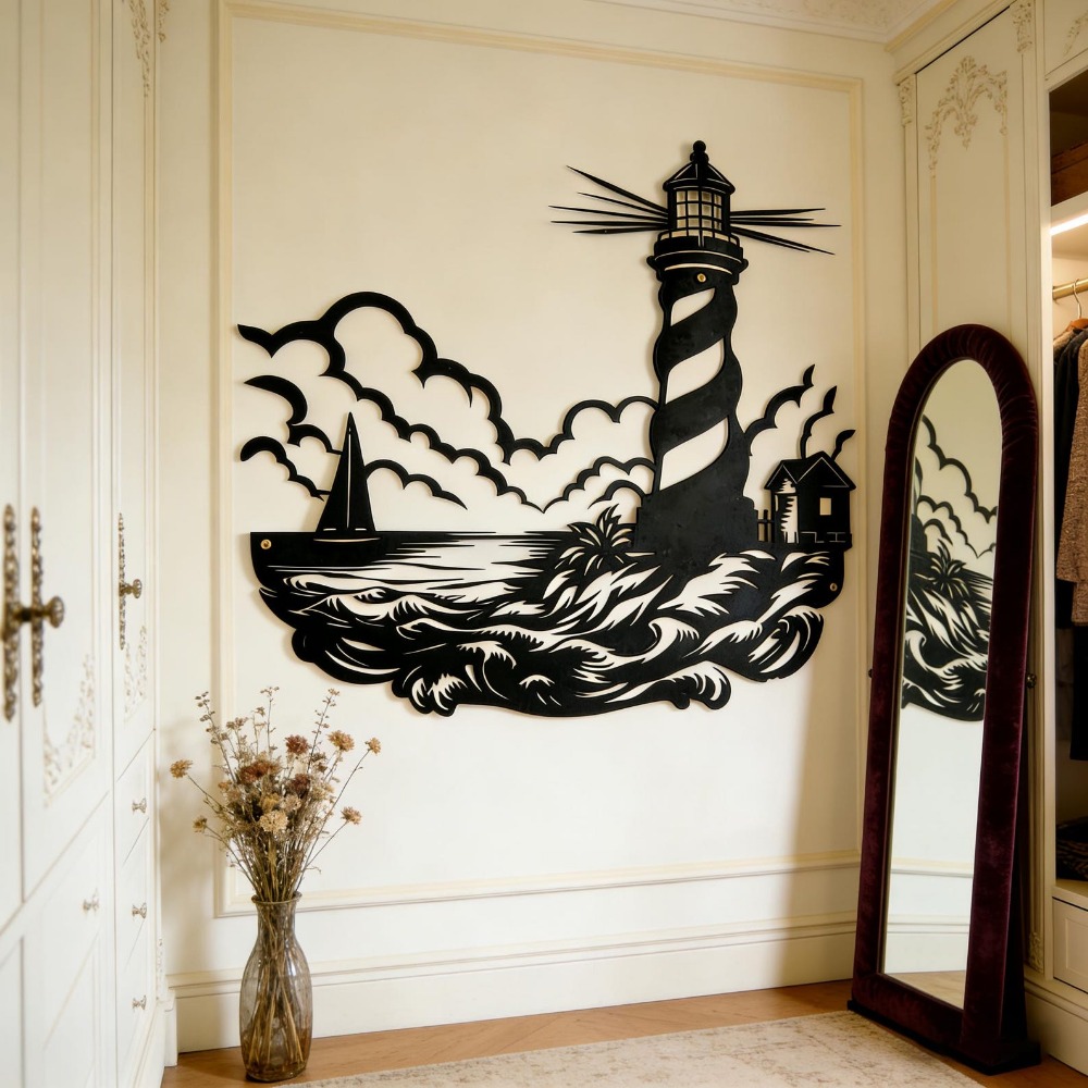 CIFbuy Metalowa Dekoracja Ście – Home Decor Nautical recenzja i cena